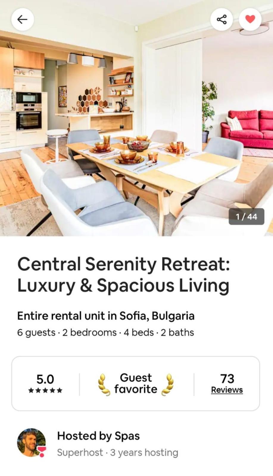 Luxury And Spacious Apartment At The Hearth Of The City Σόφια Εξωτερικό φωτογραφία